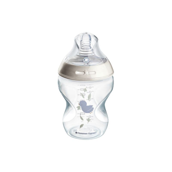 Tommee Tippee Closer to Nature Feeding Bottle, 1 x 260ml - MamaApp