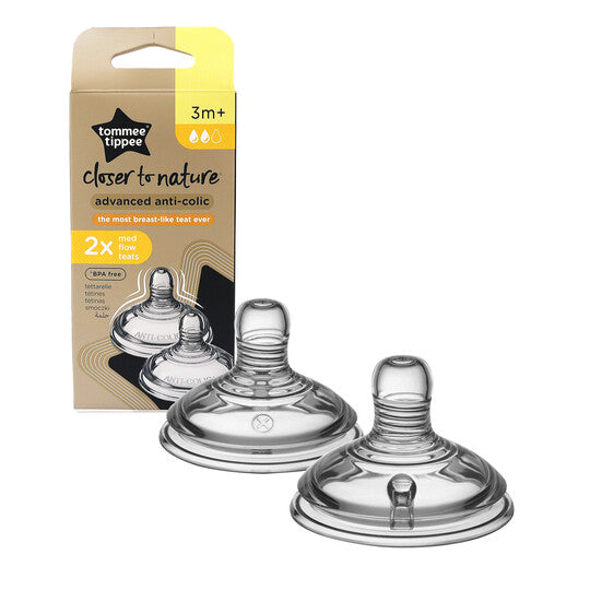 Tommee Tippee Closer to Nature 2X MED FLOW TEAT