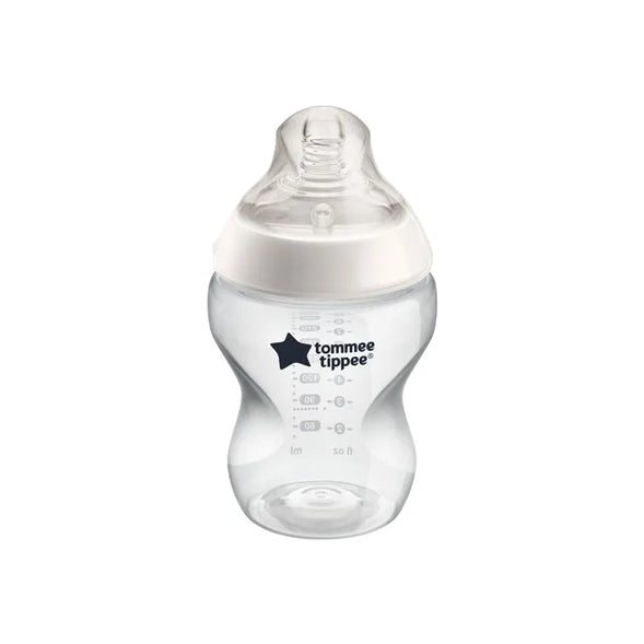Tommee Tippee Closer to Nature Feeding Bottle 260ml x 1 - Clear