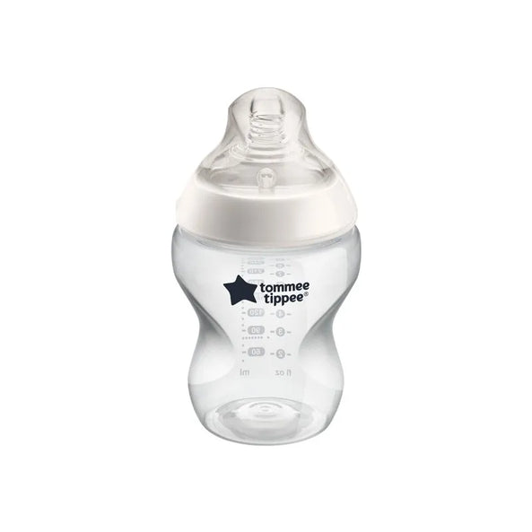 Tommee Tippee Closer to Nature Feeding Bottle 260ml x 1 - Clear
