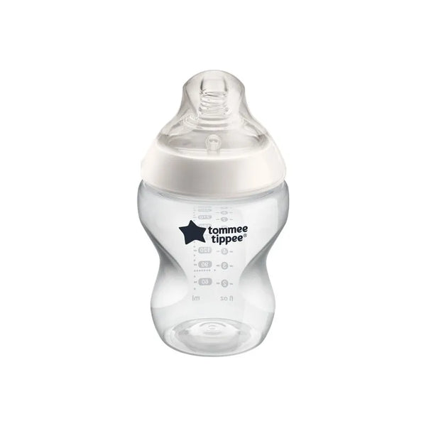 Tommee Tippee Closer to Nature Feeding Bottle 260ml x 1 - Clear