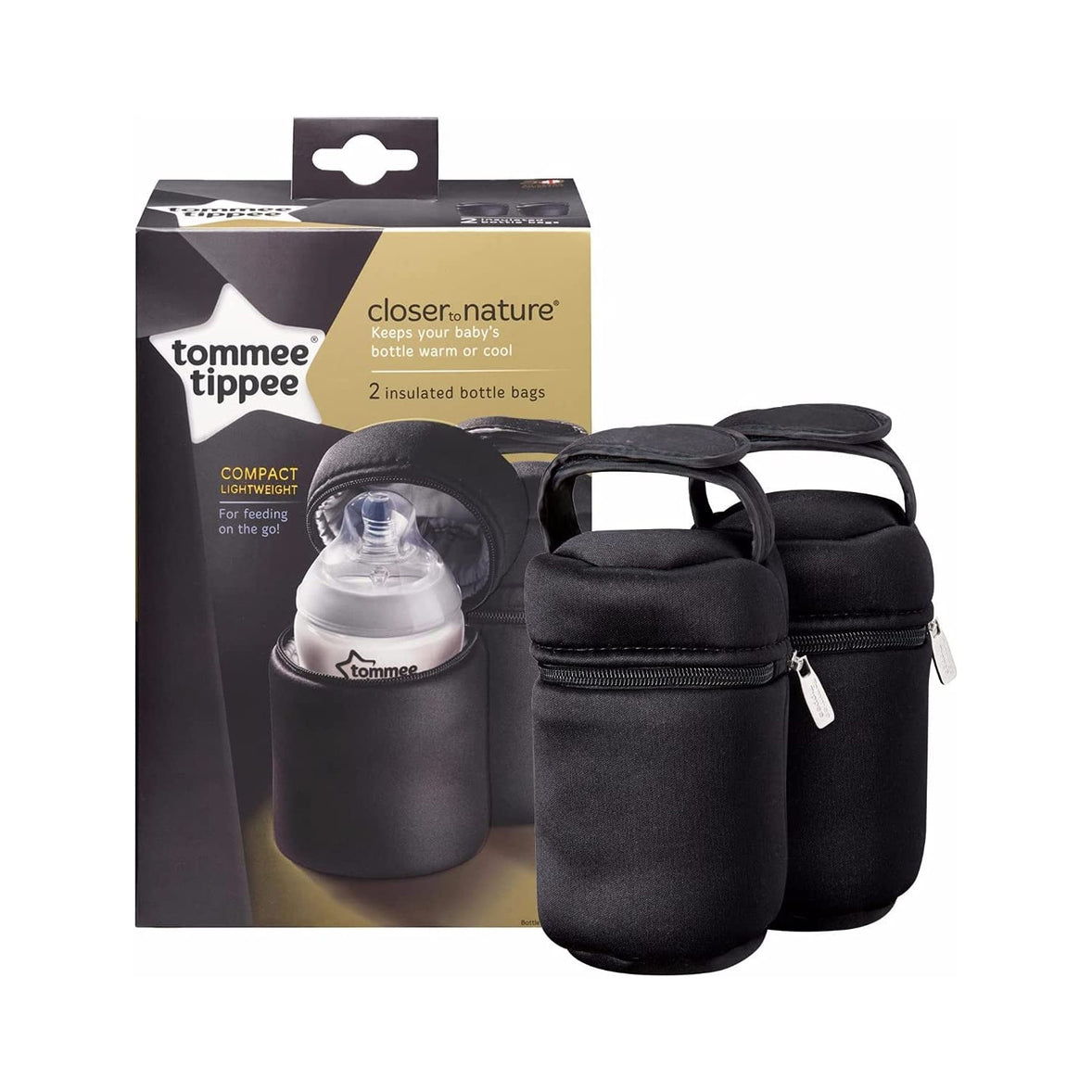 Tommee Tippee Closer to Nature Insulated Bottle Carriars x 2