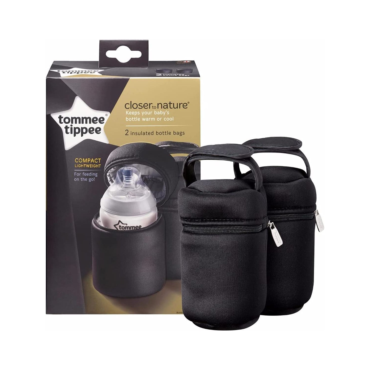 Tommee Tippee Closer to Nature Insulated Bottle Carriars x 2
