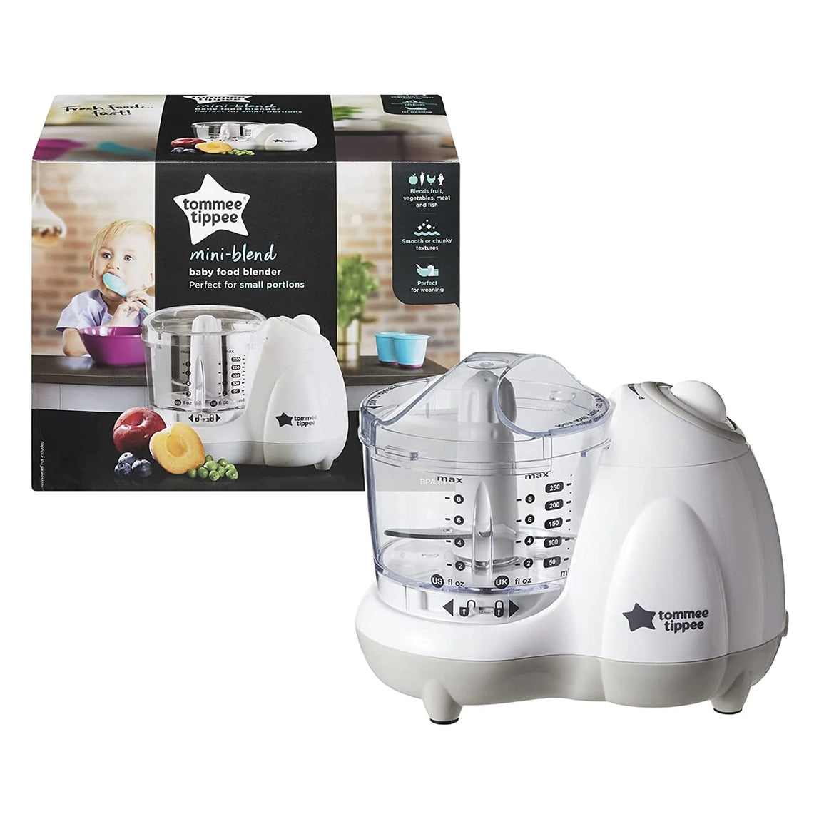 Tommee Tippee Mini Blend Baby Food Blender - MamaApp
