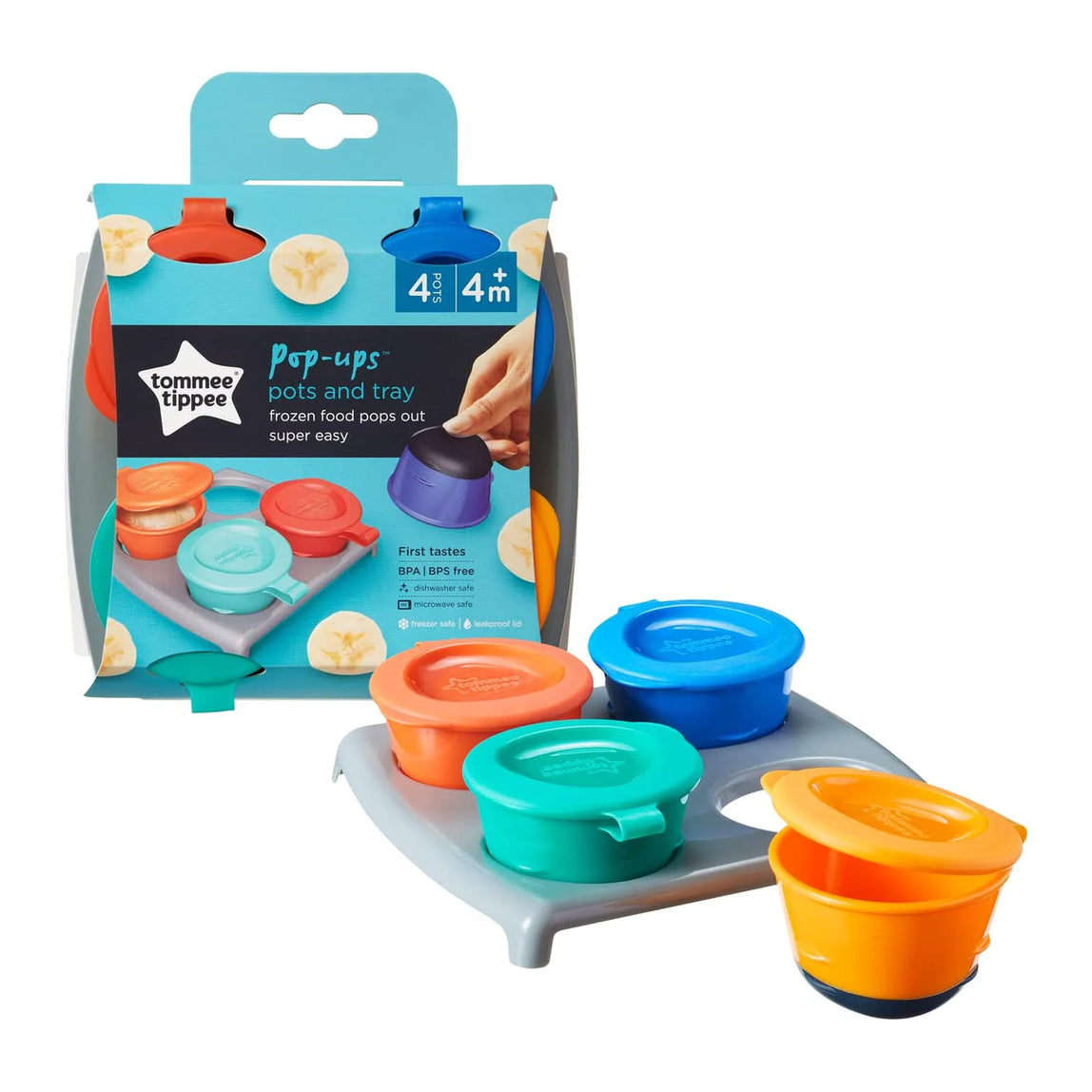 Tommee Tippee Pop-Ups Pots & Tray - MamaApp