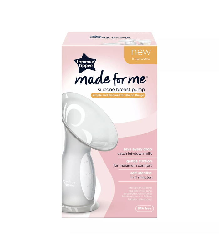 Tommee Tippee Silicone Manual Breast Pump