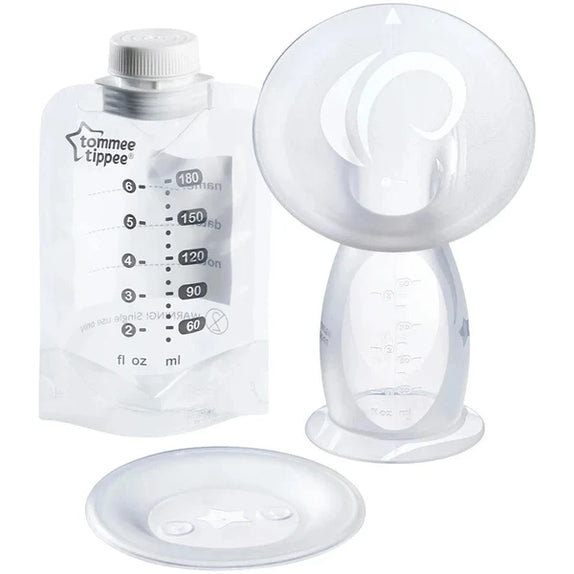 Tommee Tippee Silicone Manual Breast Pump – 3-in-1 - MamaApp