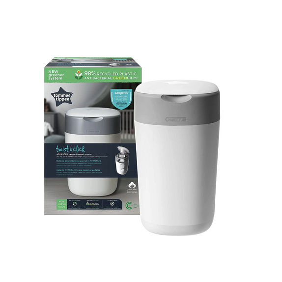 Tommee Tippee Twist & Click Advance Nappy Bin - MamaApp