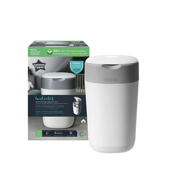 Tommee Tippee Twist & Click Advance Nappy Bin