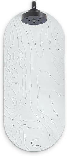 تومي بون جريفل حصيرة استحمام - رمادي