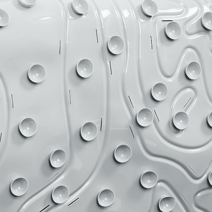 Tomy Boon Griffle Bath Mat - Grey