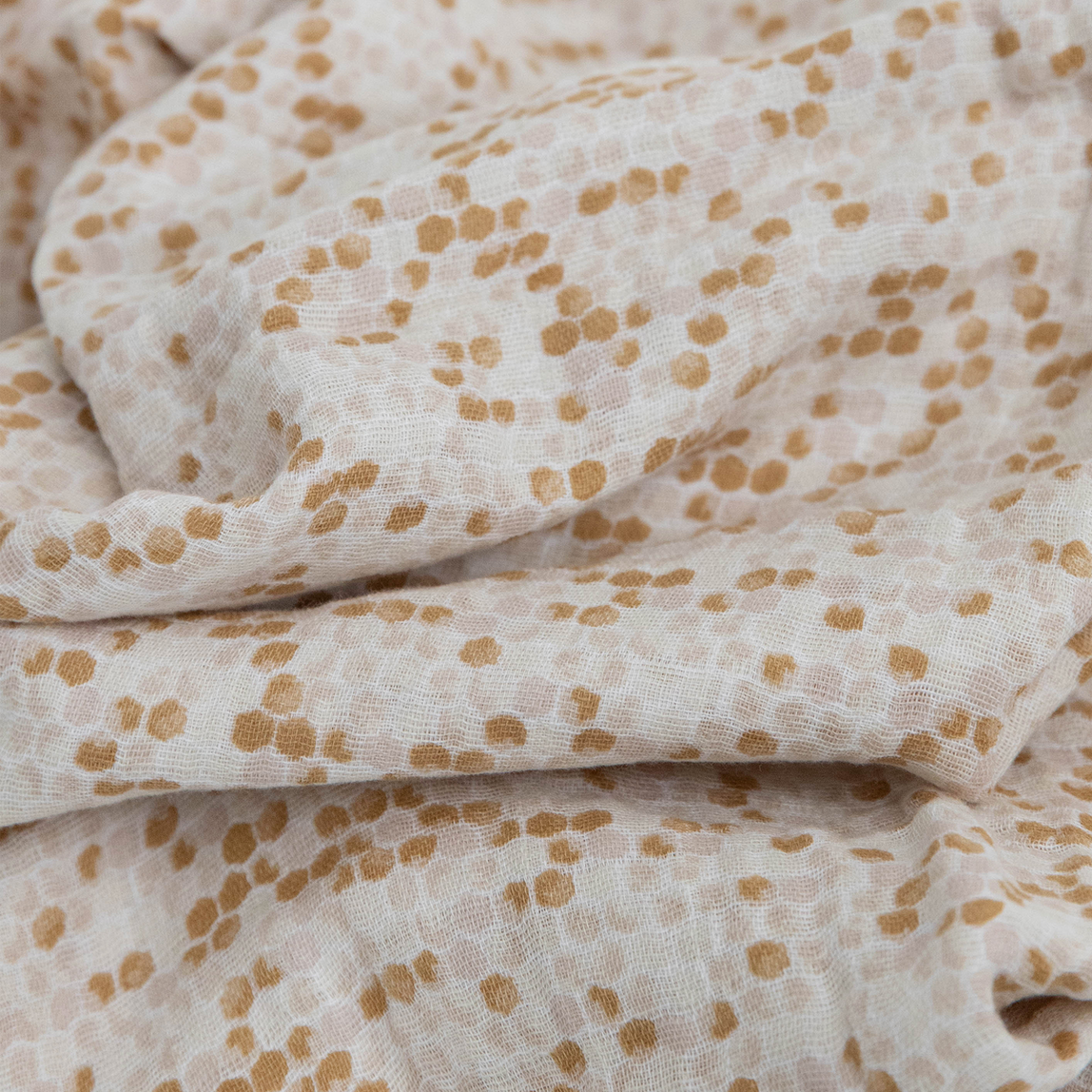 Little Unicorn 3-Pack Cotton Muslin Swaddle Blankets Set-Bees Set - MamaApp