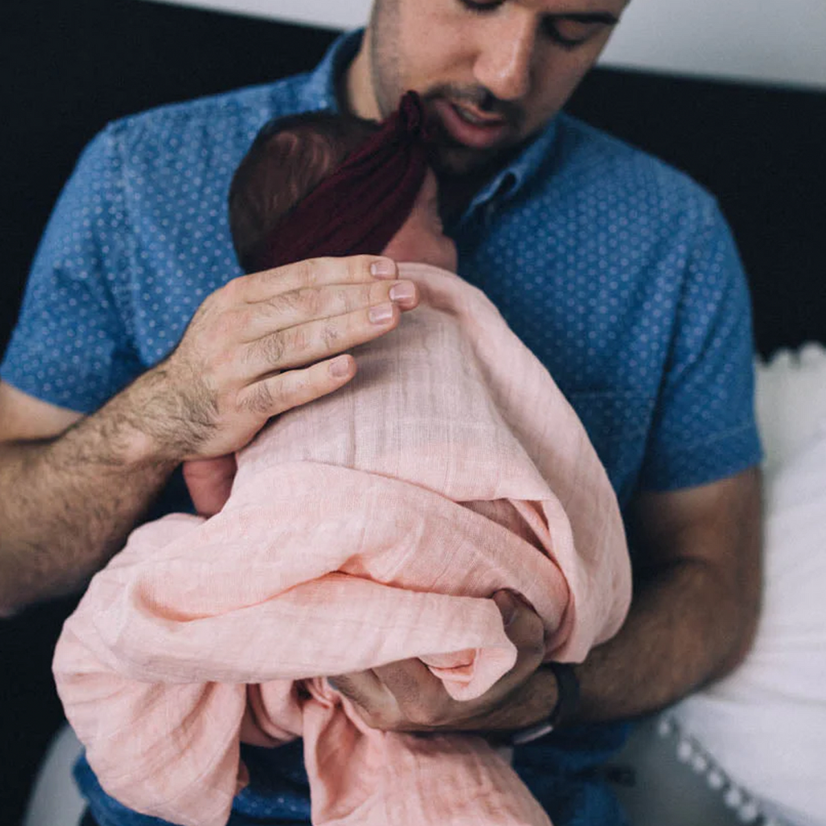 Little Unicorn Cotton Muslin Swaddle