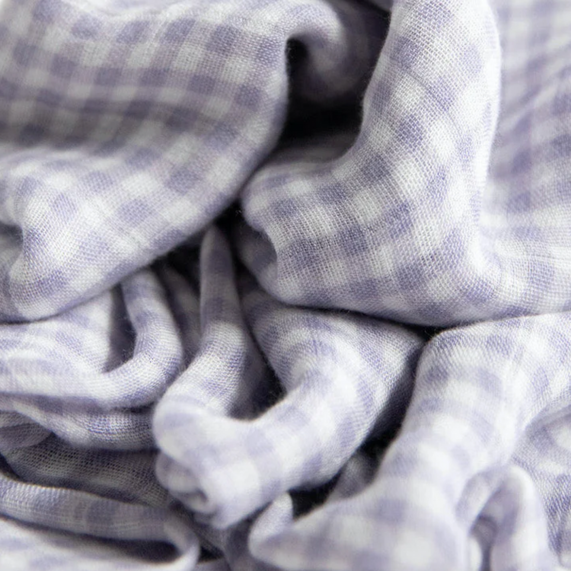 Little Unicorn 2-Pack Deluxe Muslin Swaddle Set-Rainbow Gingham Set - MamaApp