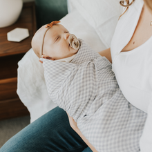 Little Unicorn 2-Pack Deluxe Muslin Swaddle Set-Rainbow Gingham Set