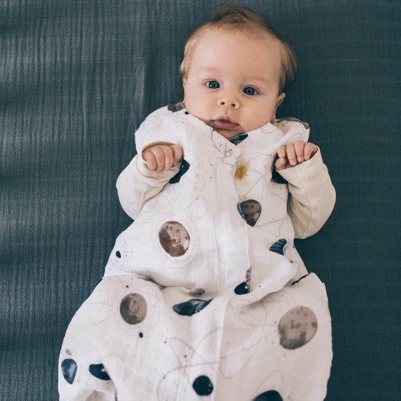 Little Unicorn Cotton Muslin Sleeping Bag - Small - MamaApp