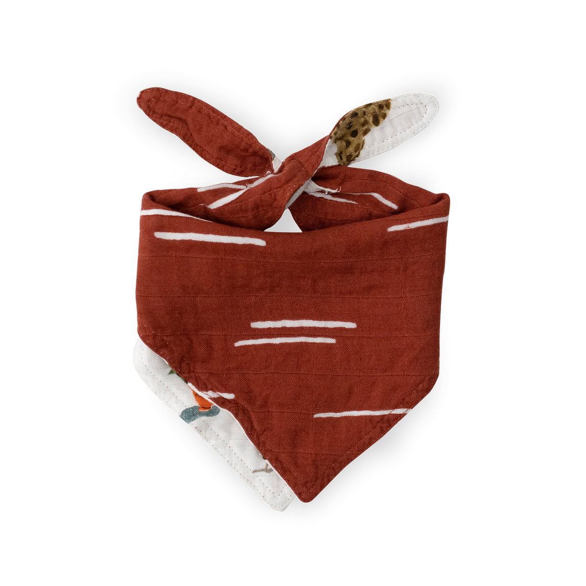 Little Unicorn Deluxe Muslin Reversible Bandana Bib - MamaApp