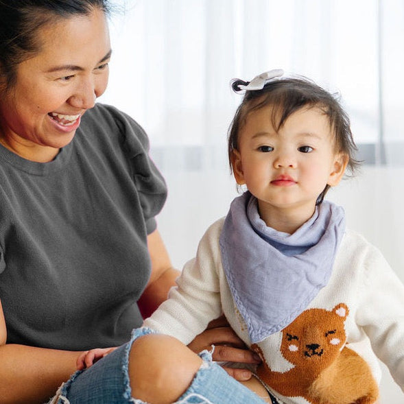 Little Unicorn Deluxe Muslin Reversible Bandana Bib