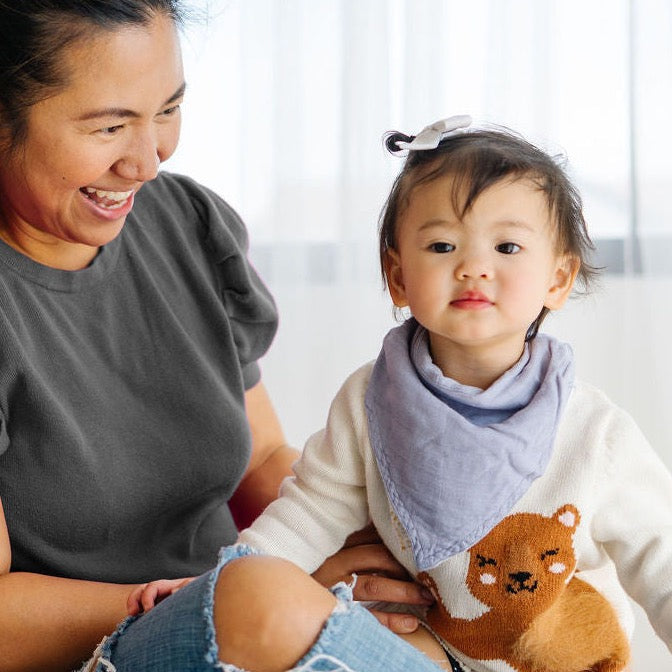 Little Unicorn Deluxe Muslin Reversible Bandana Bib