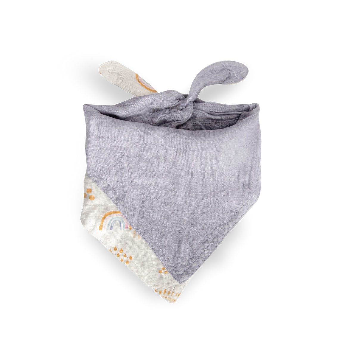 Little Unicorn Deluxe Muslin Reversible Bandana Bib - MamaApp
