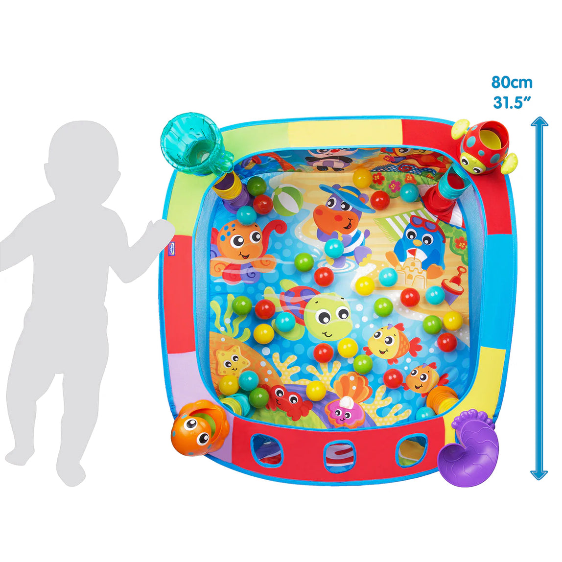 Playgro Pop And Drop Activity Ball Pit - MamaApp