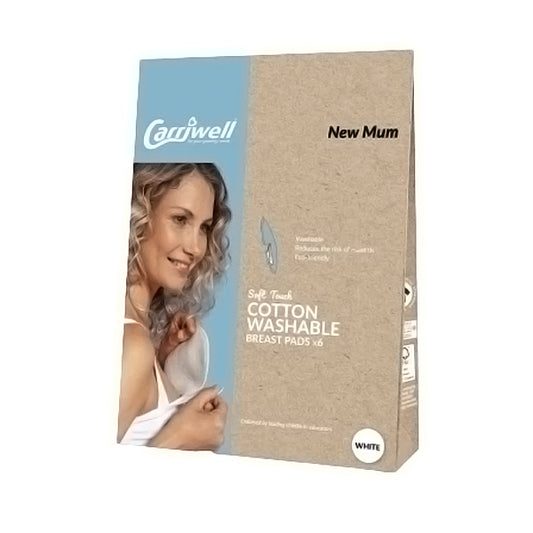 Carriwell Cotton Washable Breast Pads
