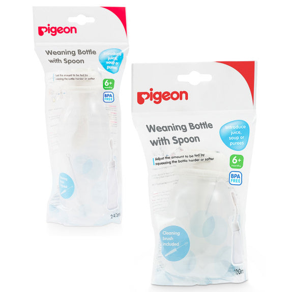Pigeon Weaning Bottle With Spoon - MamaApp