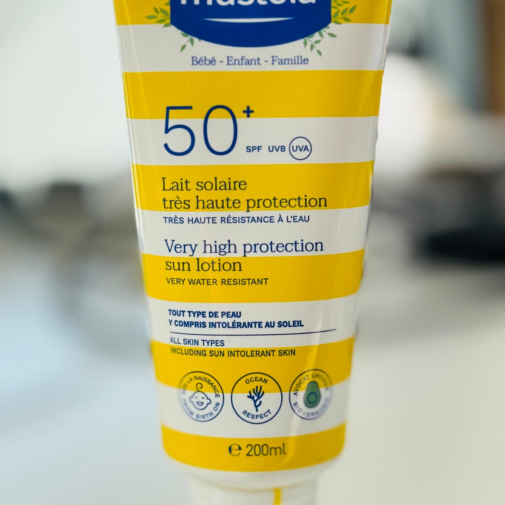 Mustela Sun Lotion SPF 50+ - MamaApp