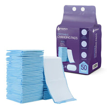 VidaMom Disposable Diaper Changing Mats - Pack of 50 Pc(Blue)