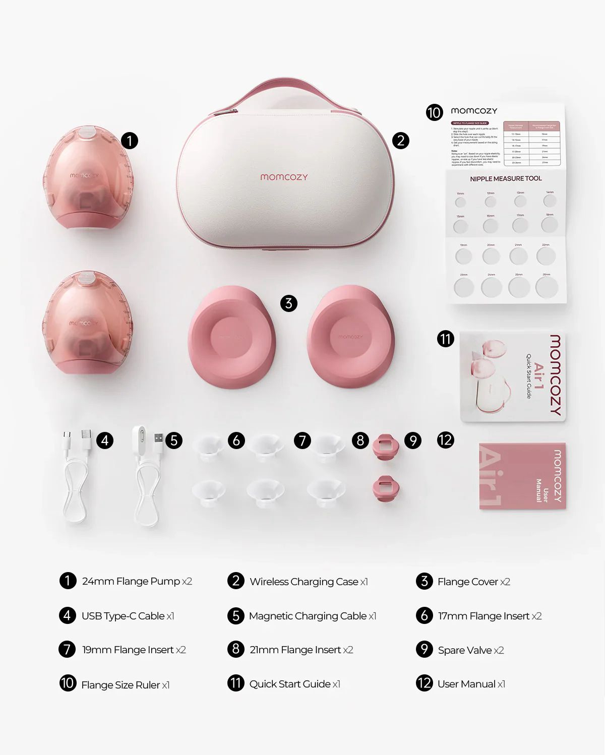 Momcozy Air 1 Ultra Slim Breast Pump