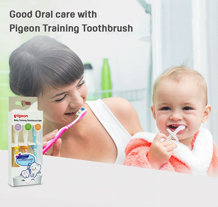 MamaApp Pigeon Training Toothbrush Set