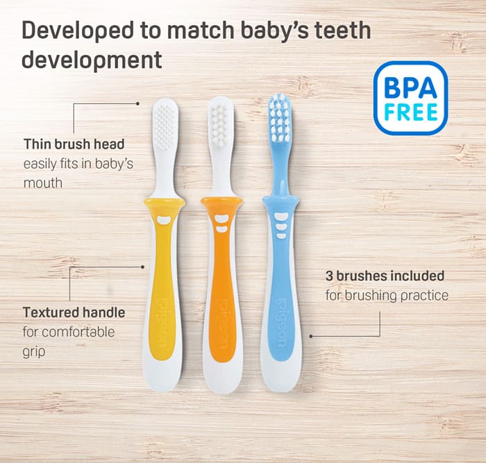 MamaApp Pigeon Training Toothbrush Set