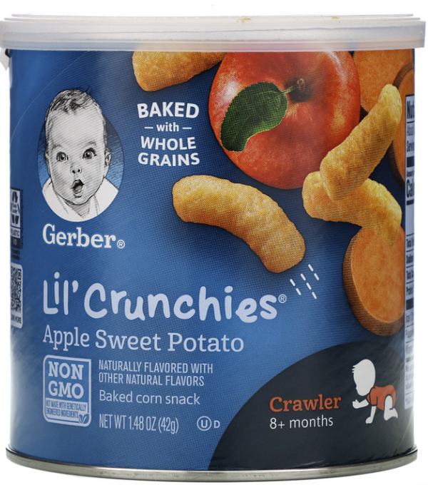 Gerber Lil’ Crunchies - Apple Sweet Potato