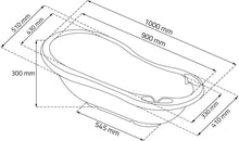 كيبر حوض الاستحمام للمواليد - 100 سم - ازرق
