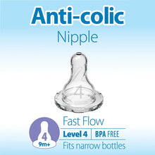 دكتور براونز حلمة سيليكون ضيقة مستوى 4 للتدفق الطبيعي




