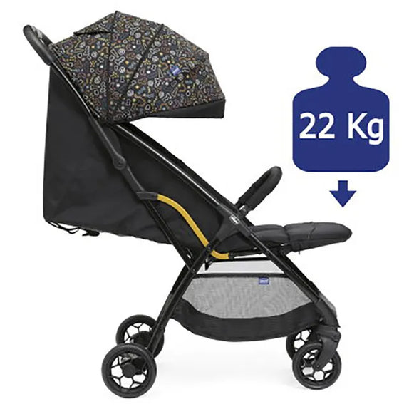 Chicco glee stroller playful black