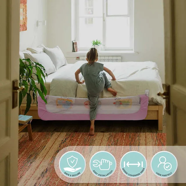 MOON Sequr Bed Rail – Pink (1.5 m)