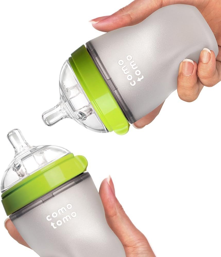 Comotomo Soft Hygienic Silicone Bottle – 2-Pack (250 ml)