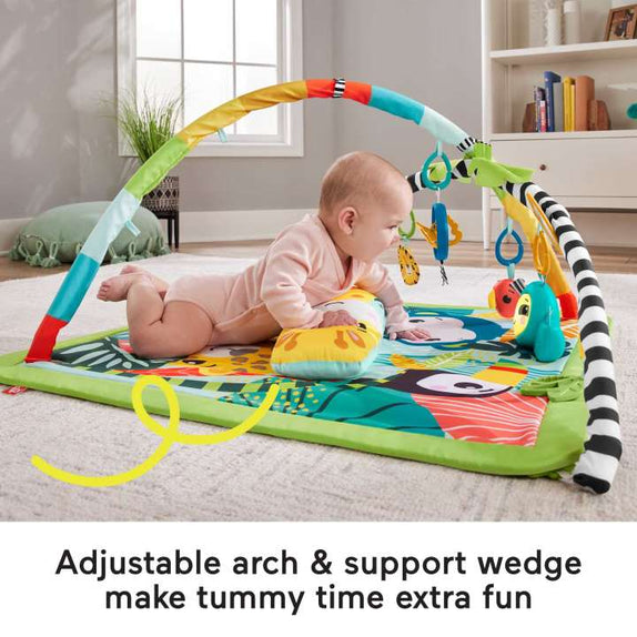 Fisher-Price 3-in-1 Rainforest Sensory Gym - MamaApp