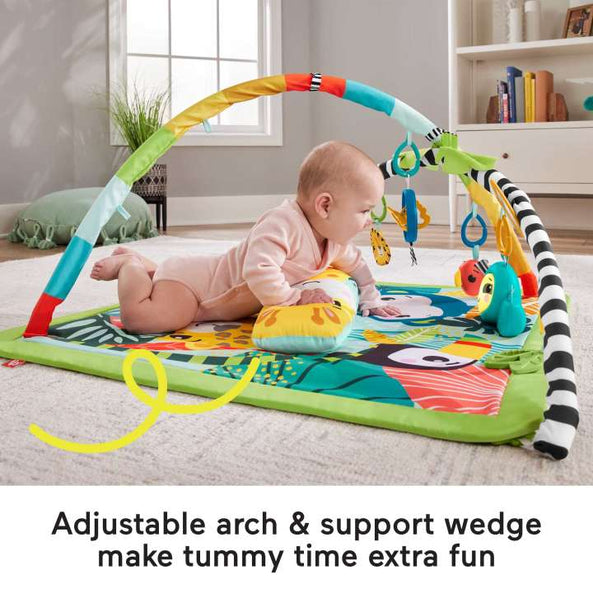 Fisher Price 3-in-1 Rainforest Sensory Gym