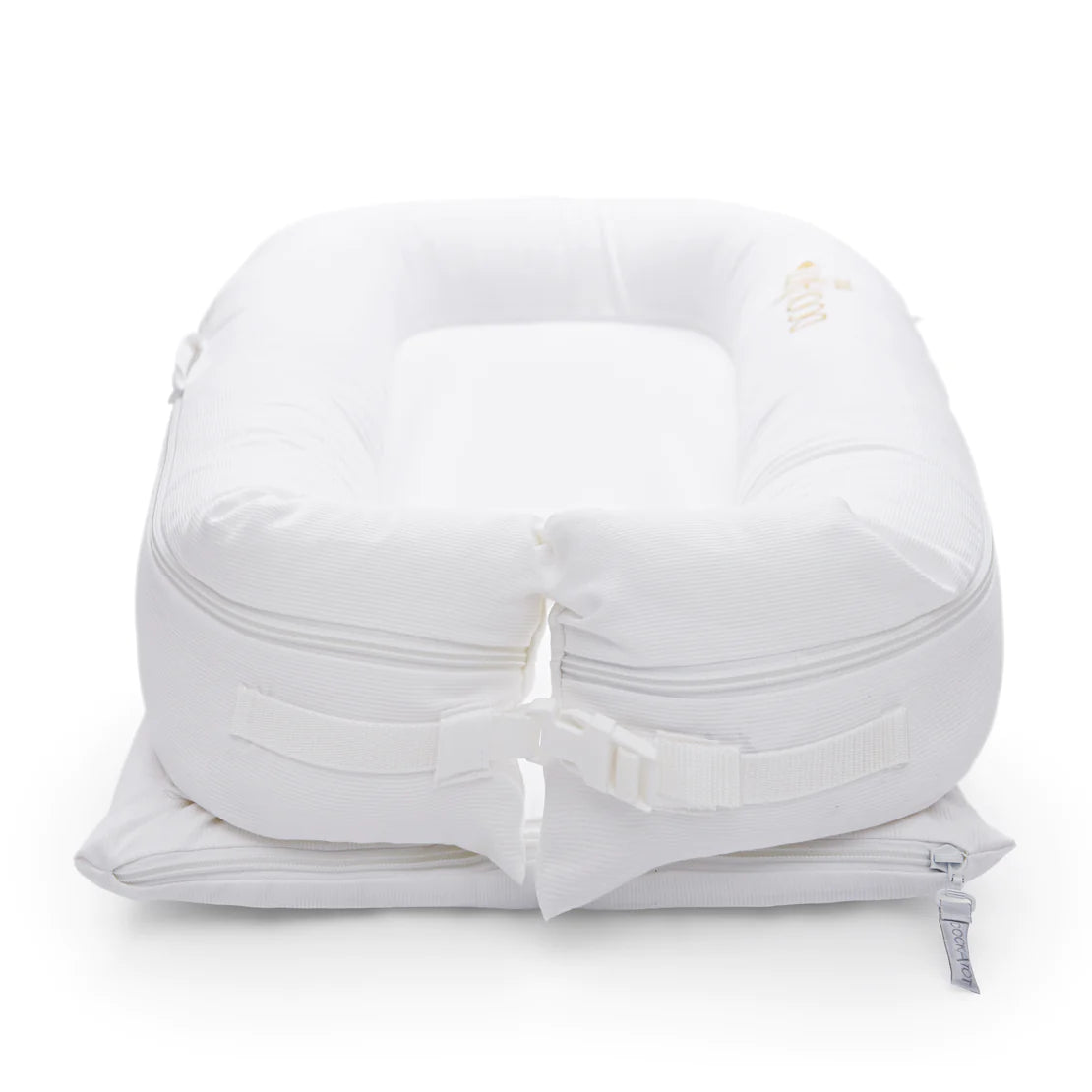DockATot Deluxe+ Pod - Pristine White (0-8 months)