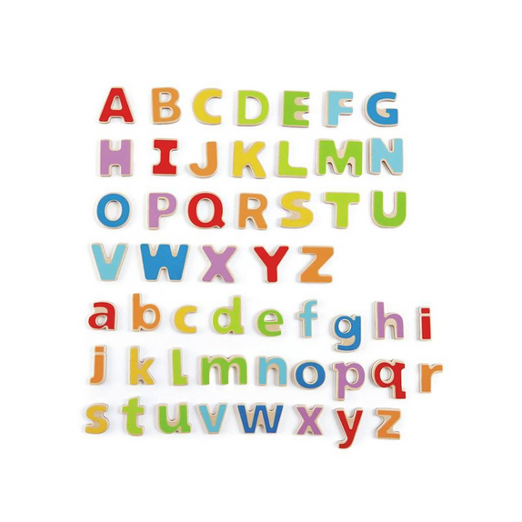 Hape magnetic alphabet