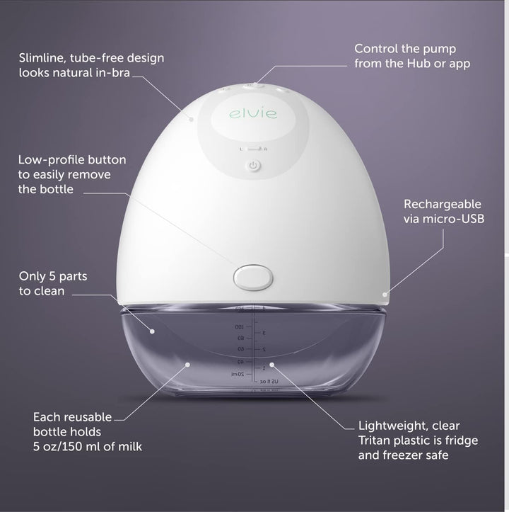 Elvie Single Wearable Smart Electric Breast Pump