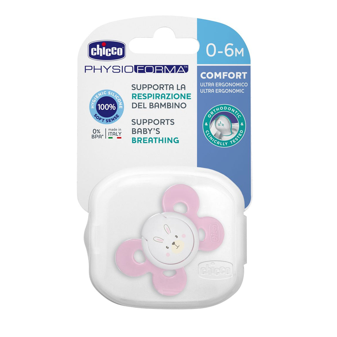 Chicco Pacifiers Comfort 0-6 Months - MamaApp
