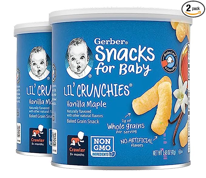 Gerber Lil’ Crunchies - Vanilla Maple – MamaApp