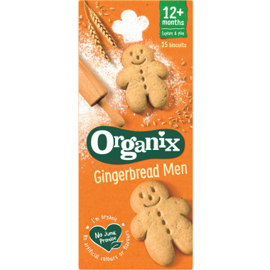 Organix Ginger Bread Men Biscuits 135 g
