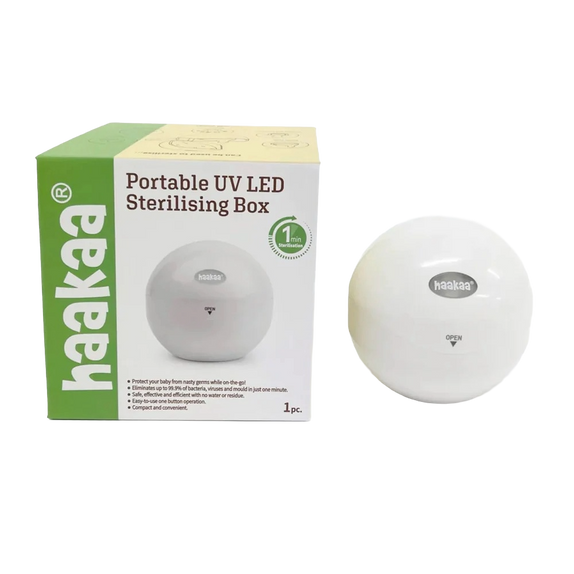 Haakaa Portable UV LED Sterilising Box - MamaApp Qatar