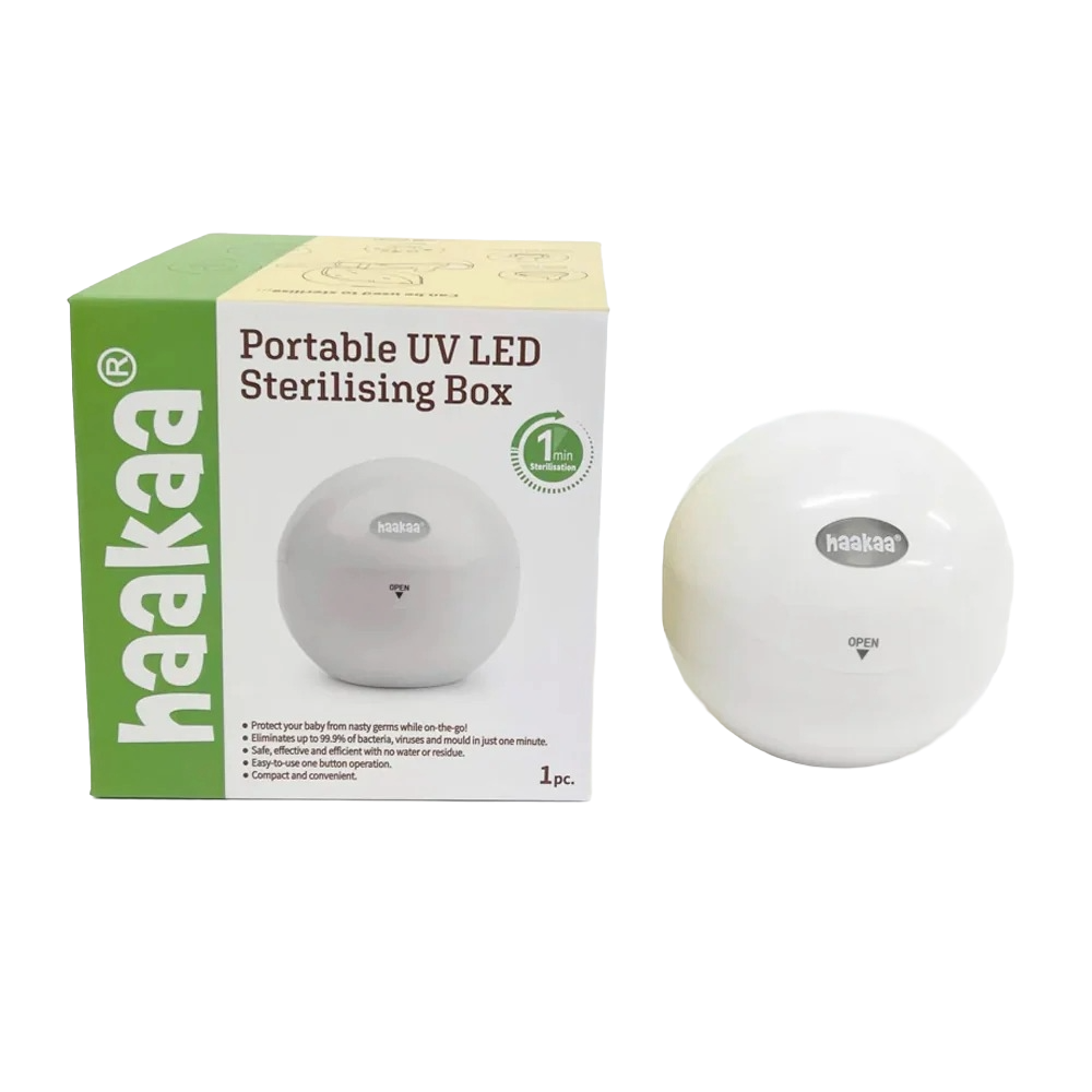 Haakaa Portable UV LED Sterilising Box - MamaApp Qatar