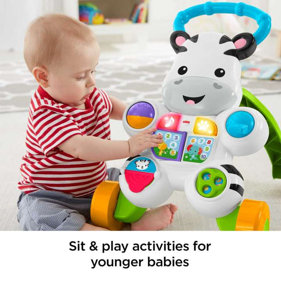 Fisher-Price Learn with Me Zebra Walker – With Sounds - MamaApp