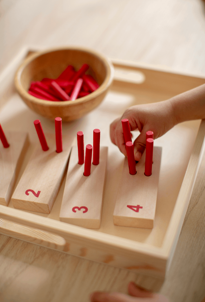 Counting Pegs - Hands to Minds